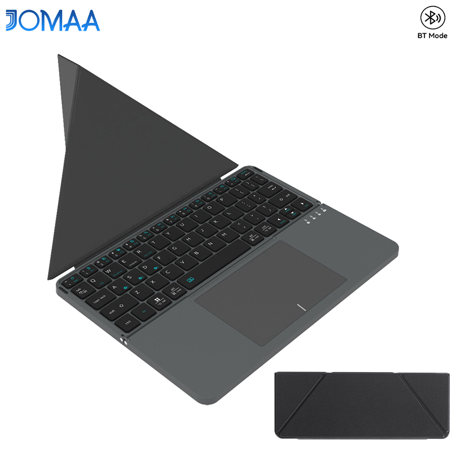 Gaming Keyboard Mobile - Jomaa Folding Wireless Keyboard with Touchpad