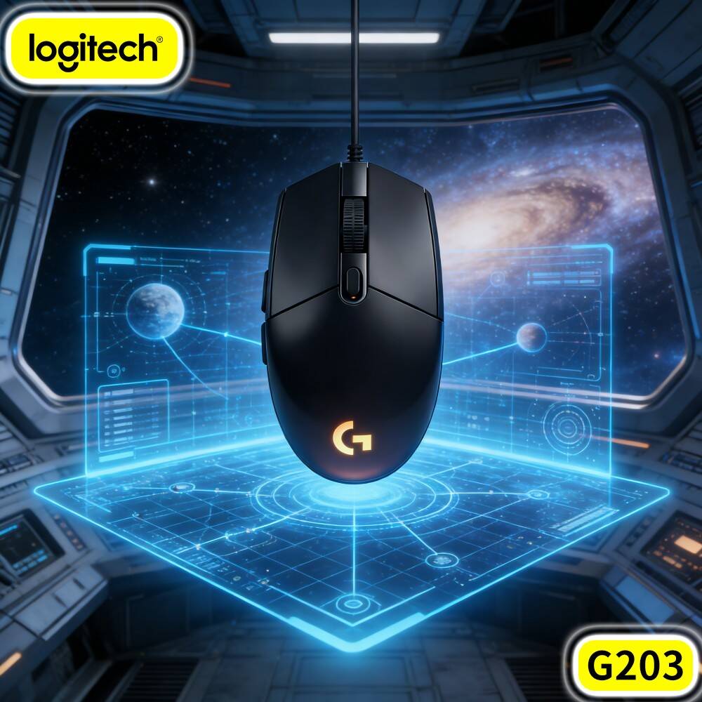 Logitech G203 Wired Gaming Mou - Logitech Mouse G203 recension och pris