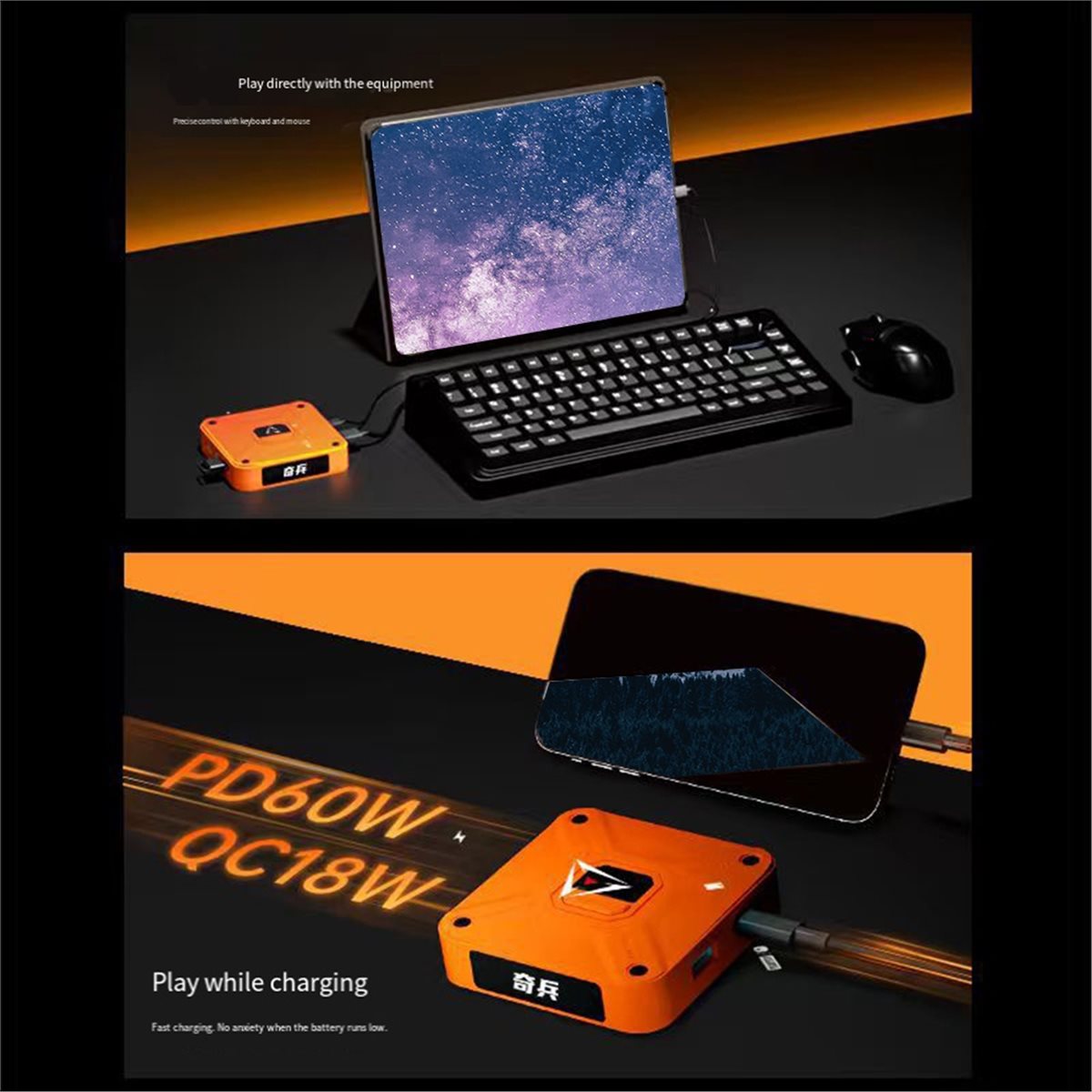 AX360M Keyboard and Mouse Adap - Gaming Keyboard Mobile recension och pris