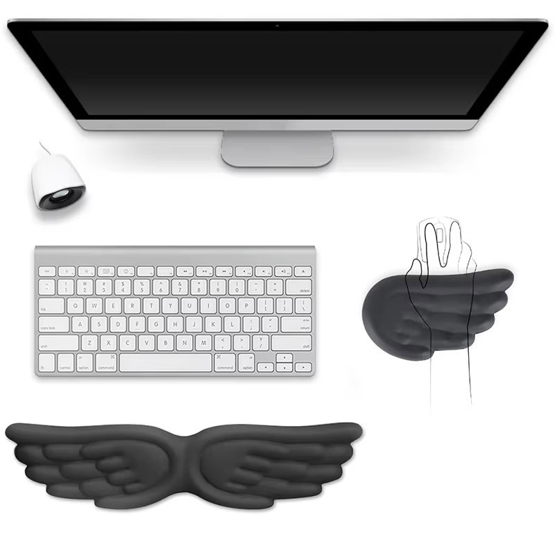 Keyboard Mouse Wrist Rest Ange - Gaming Keyboard Ergonomics recension och pris