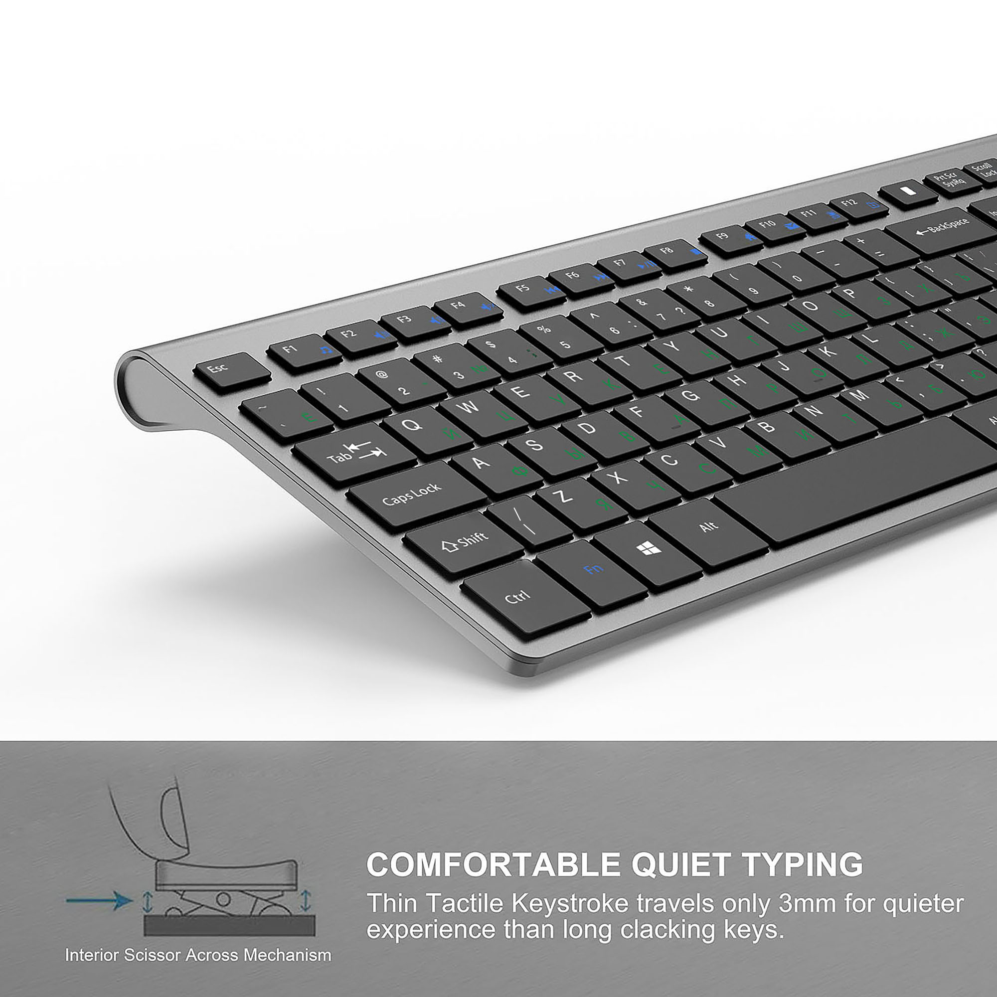 2.4G Rechargeable Wireless Key - Gaming Keyboard And Mouse Wireless recension och pris