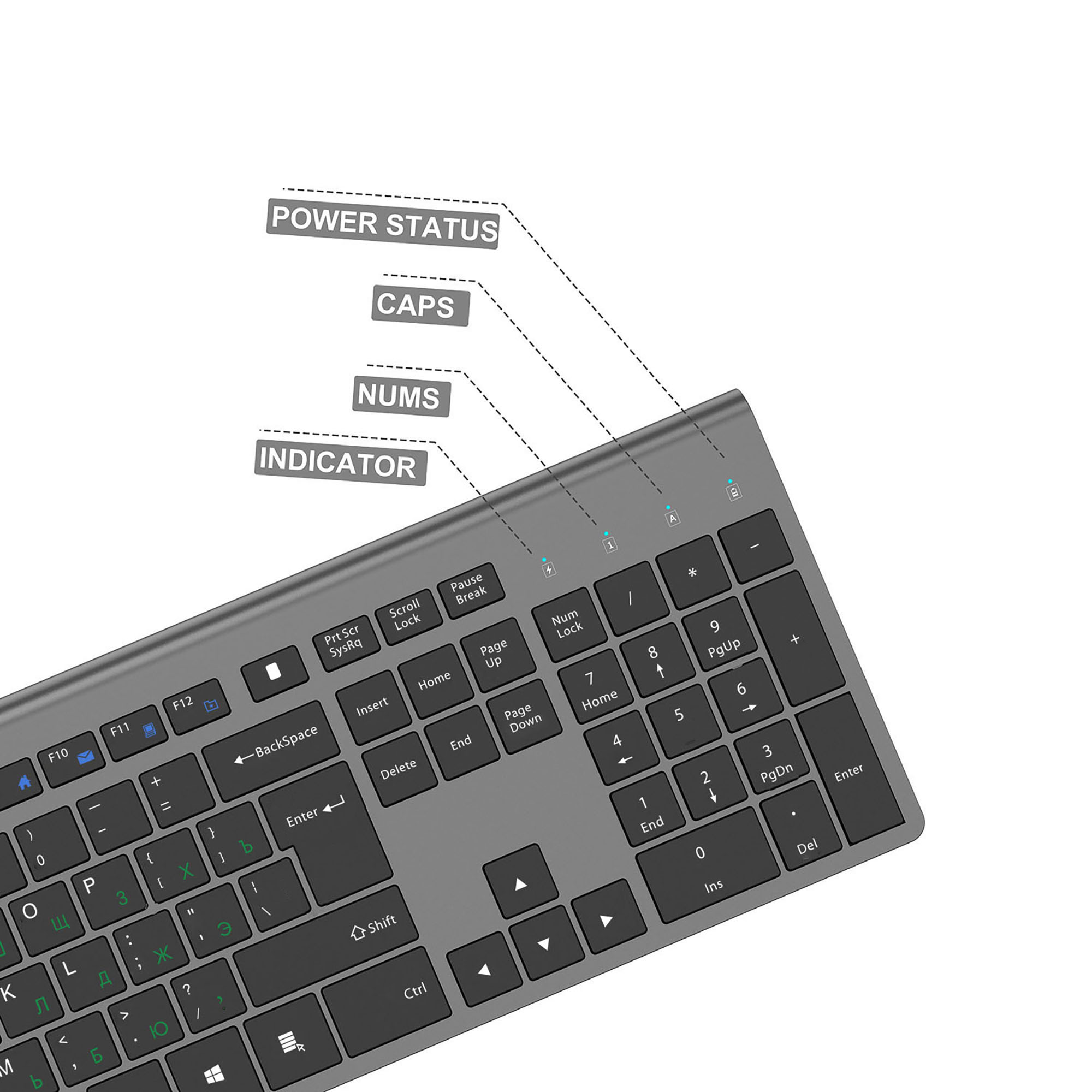 2.4G Rechargeable Wireless Key - Gaming Keyboard And Mouse Wireless recension och pris