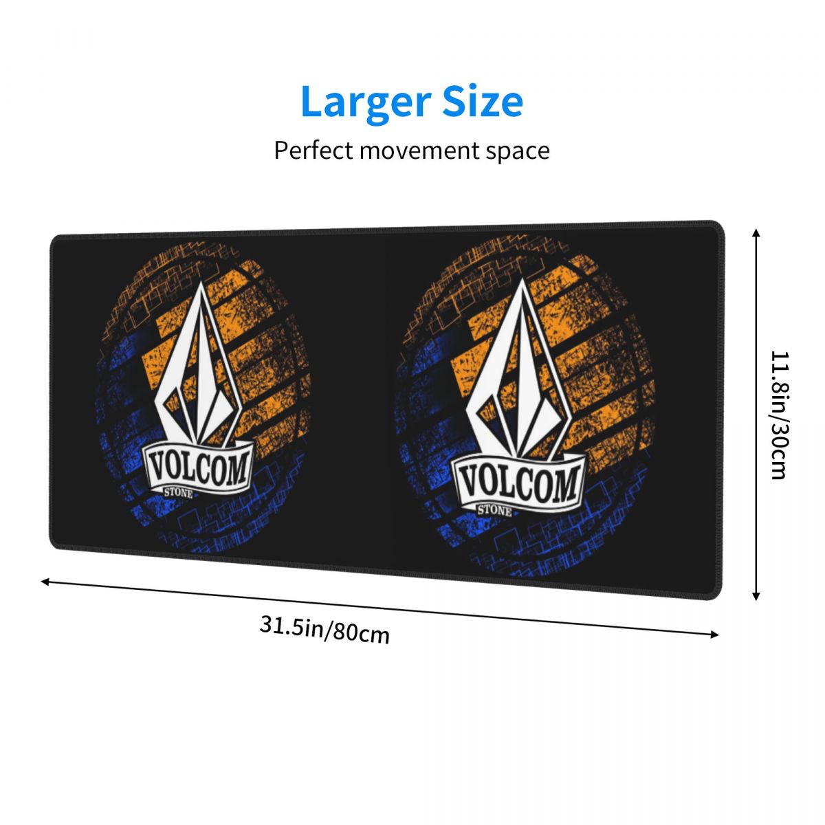 Large Mouse Pad Half Diamond V - Gaming Keyboard Half recension och pris