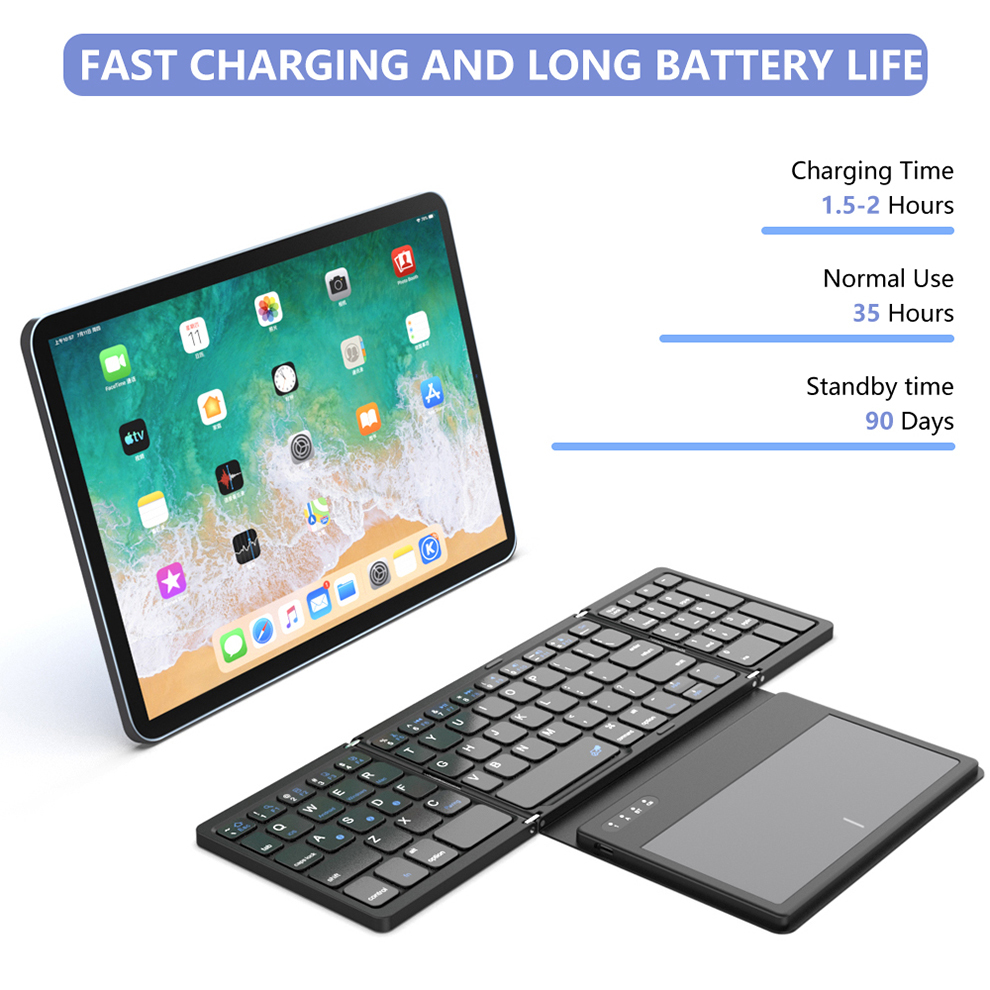 BOW Foladable Bluetooth Keyboa - Gaming Keyboard Budget recension och pris