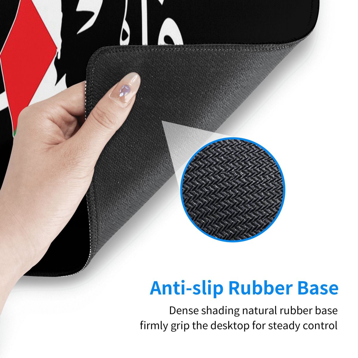Large Mouse Pad Palestinie Ara - Gaming Keyboard Name recension och pris