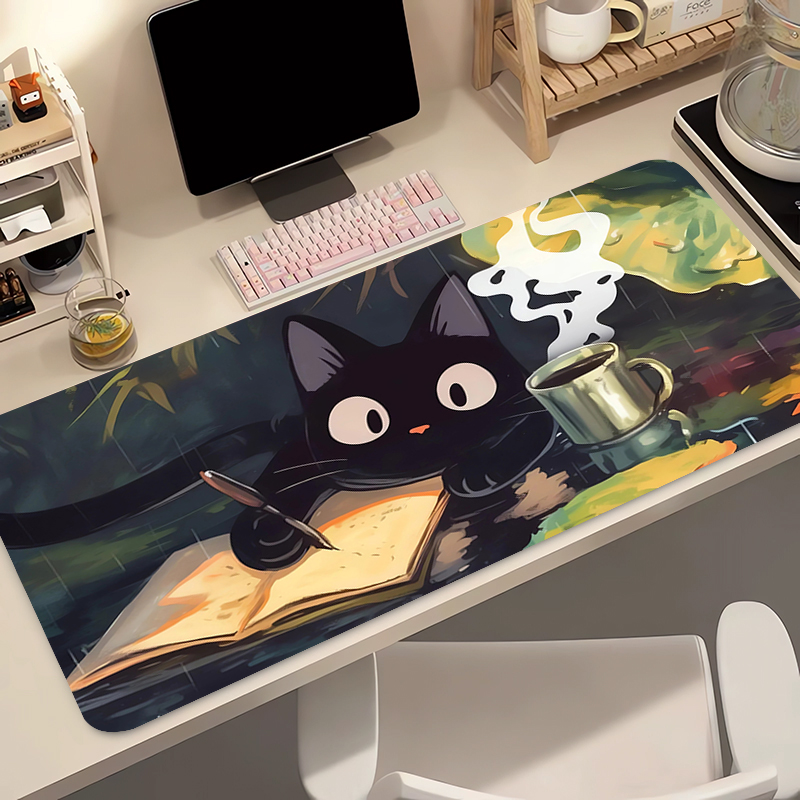 Kawaii Black Cat Silicone Soft - Gaming Keyboard Nearby recension och pris