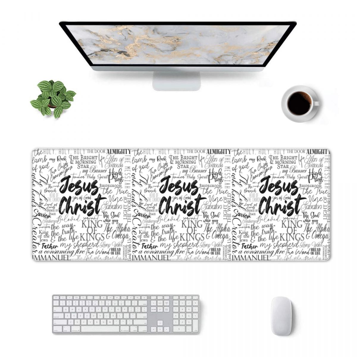Large Mouse Pad The Names Of G - Gaming Keyboard Name recension och pris