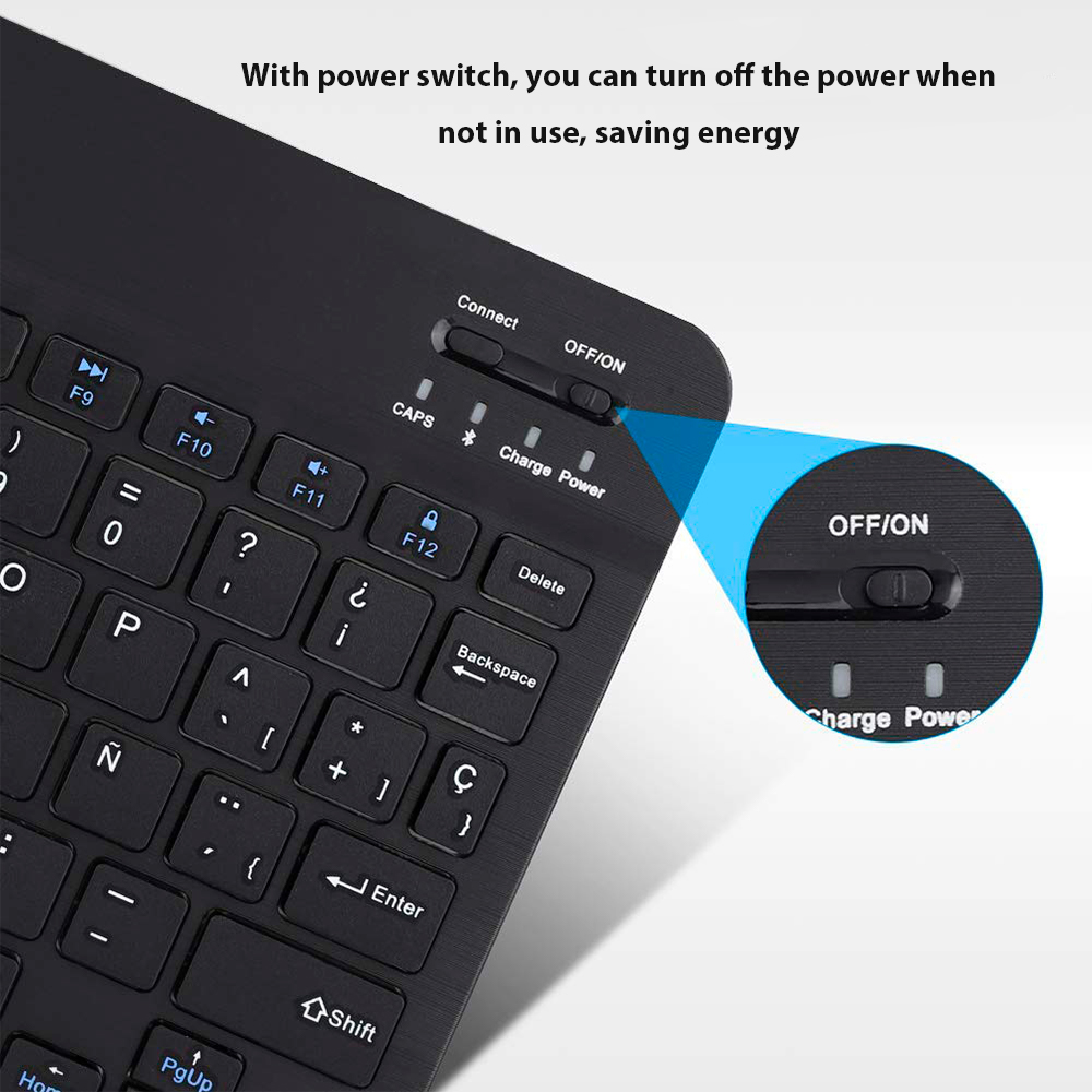Bluetooth Wireless Keyboard Fo - Gaming Keyboard And Mouse Wireless recension och pris
