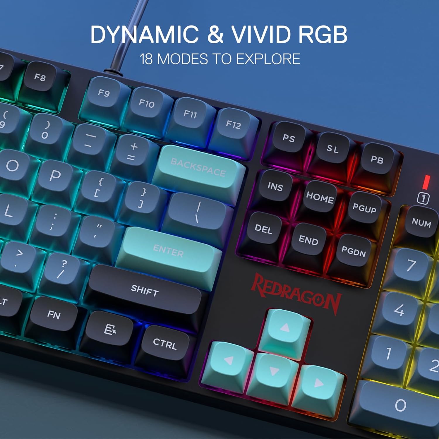 Redragon K582 SE Wired RGB 104 - Gaming Keyboard Mobile recension och pris