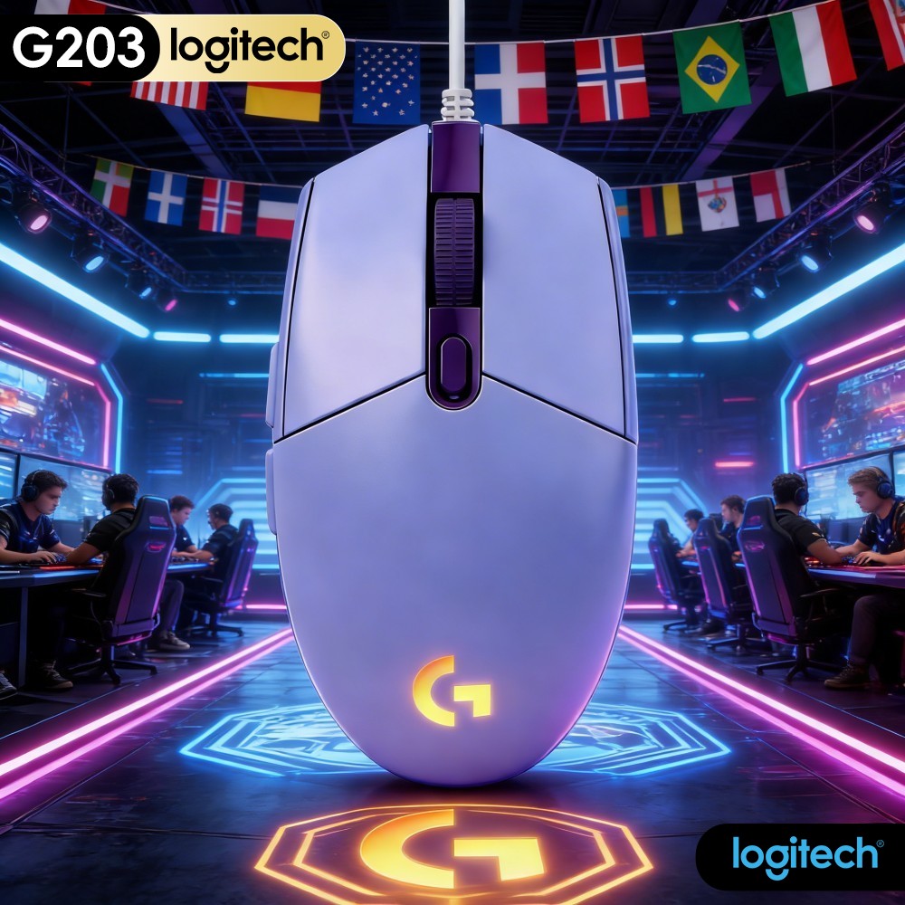 Logitech G203 Wired Gaming Mou - Logitech Mouse G203 recension och pris