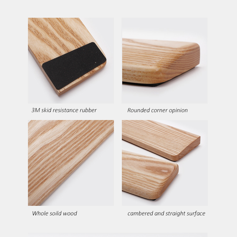 Kashcy solid Ashtree wooden pa - Gaming Keyboard Ergonomics recension och pris